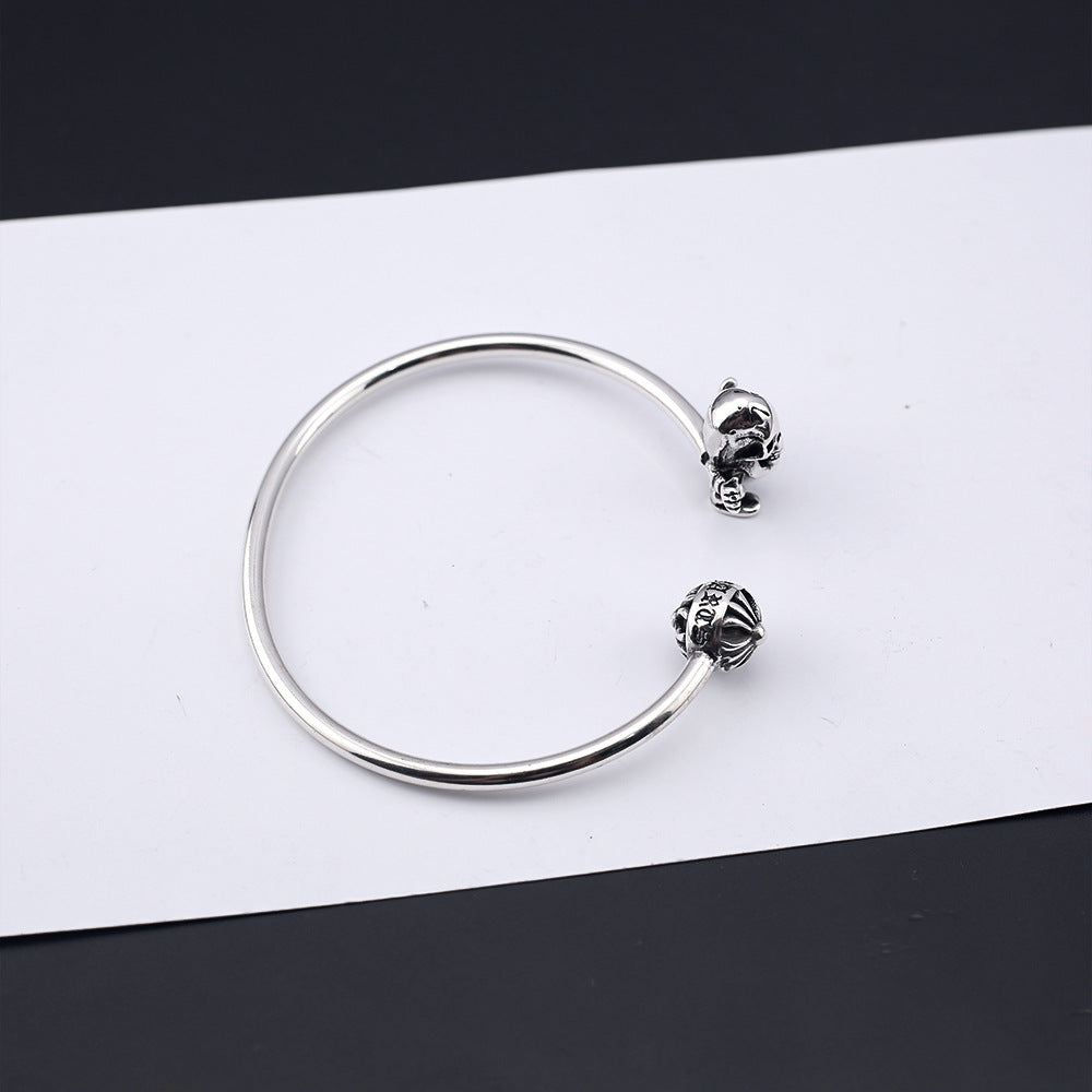 Chrome Hearts Foti Harris Teeter/ CrossBall Bracelet