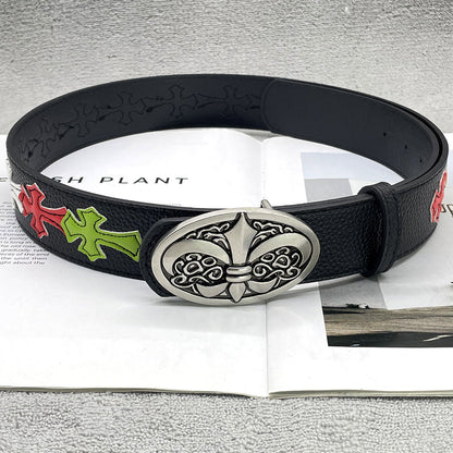 Chh Chrome Heart Belt Sacred Sword Cross Belt