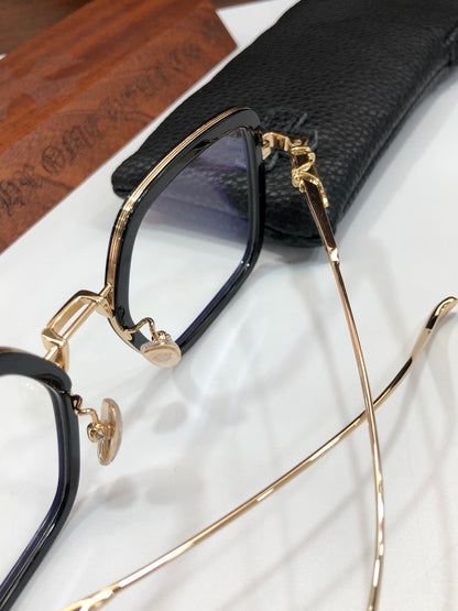 CHH Chrome Hearts Glasses Stylish and simple large frame glasses frame