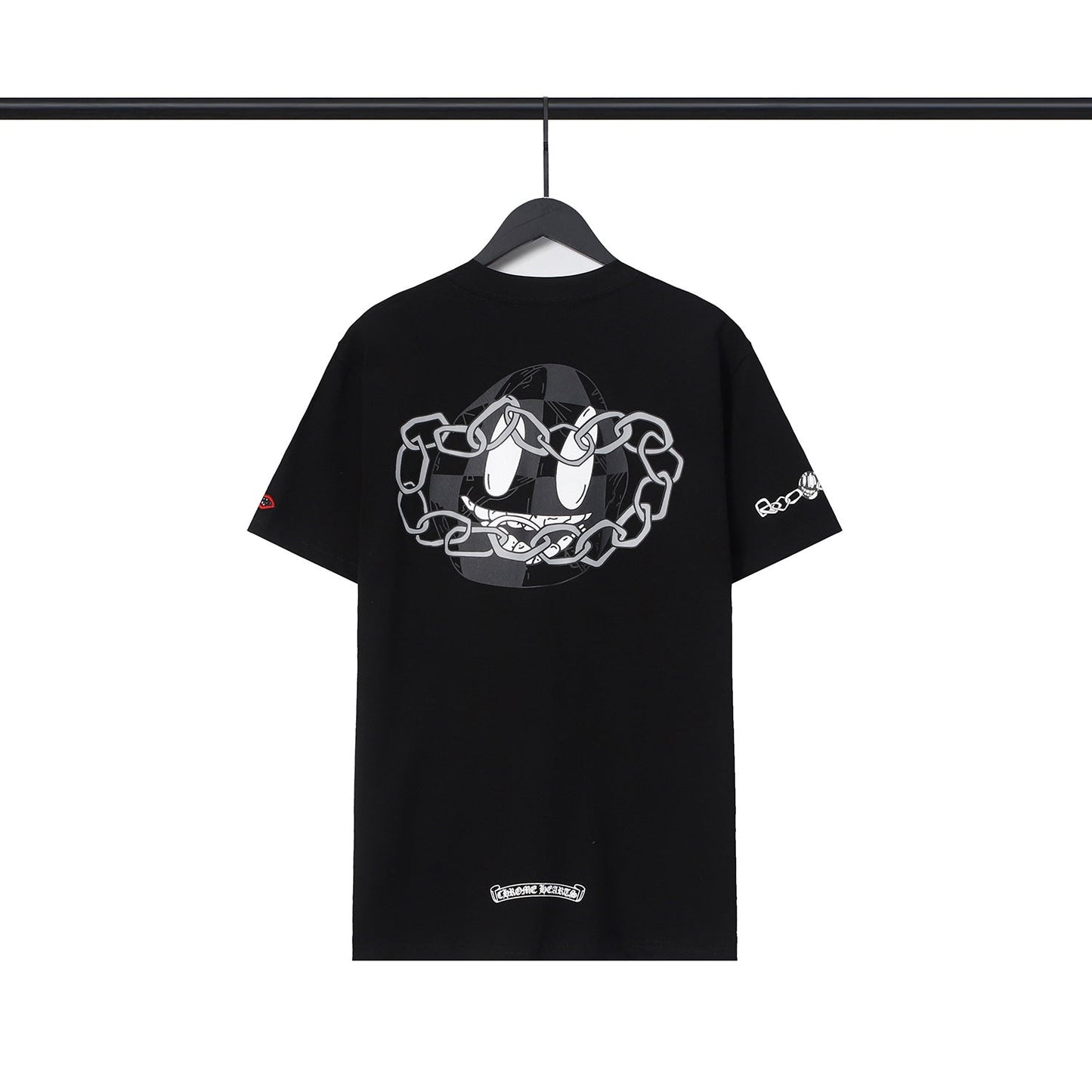 CHH Chrome Heart T Shirts Back Cross Short Sleeve T-Shirt