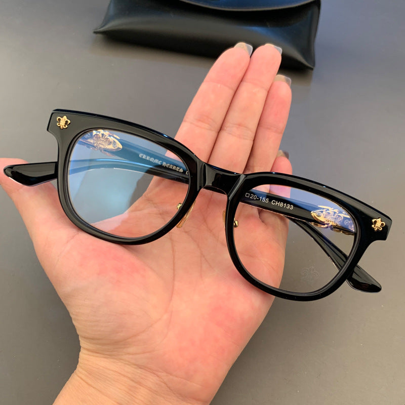 CHH Chrome Hearts Glasses Plain Vintage Versatile Myopia Glasses Frame