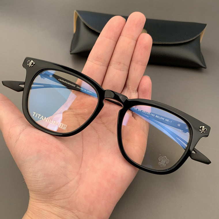 CHH Chrome Hearts Glasses Frame Plain Myopia Pure Titanium