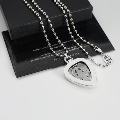 Chrome Hearts letter holy sword pendant