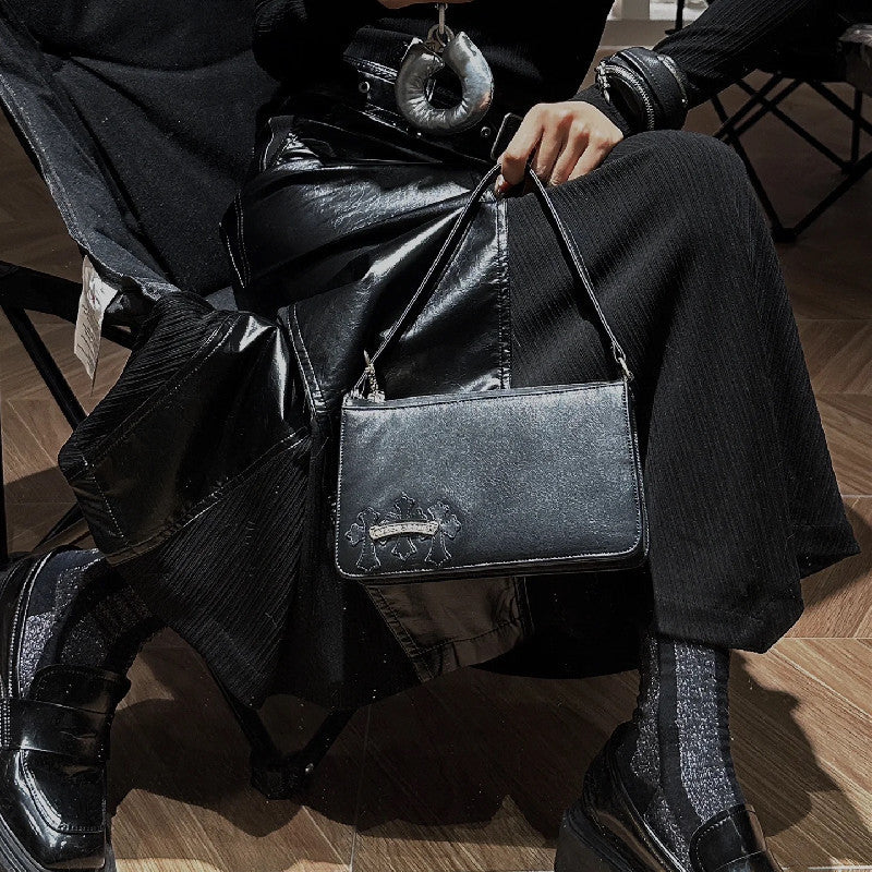 Chh Chrome Heart Leather Bag