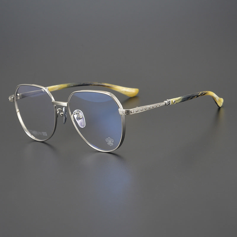 CHH Chrome Hearts Glasses Versatile High Quality Pure Titanium Glasses Frames