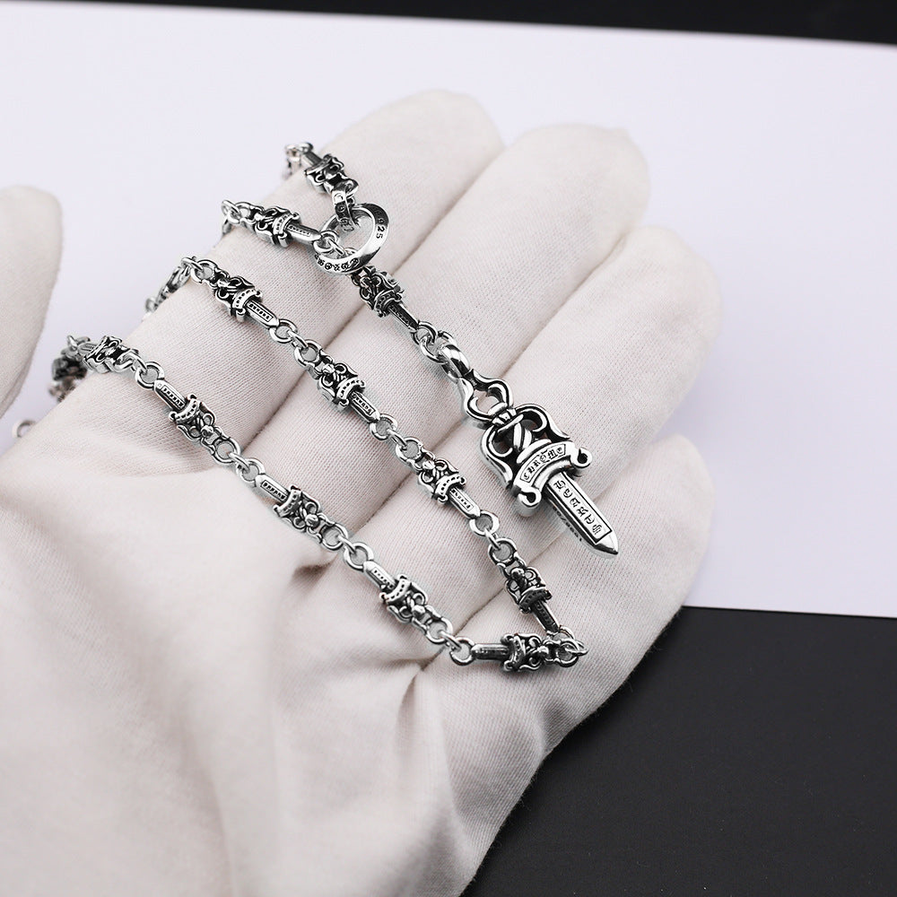 Chrome Hearts sword chain sword pendant necklace