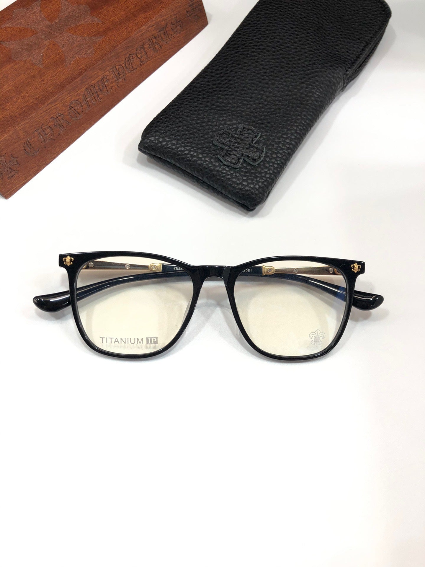 CHH Chrome Hearts Glasses Stylish Simple Titanium Glasses Frames