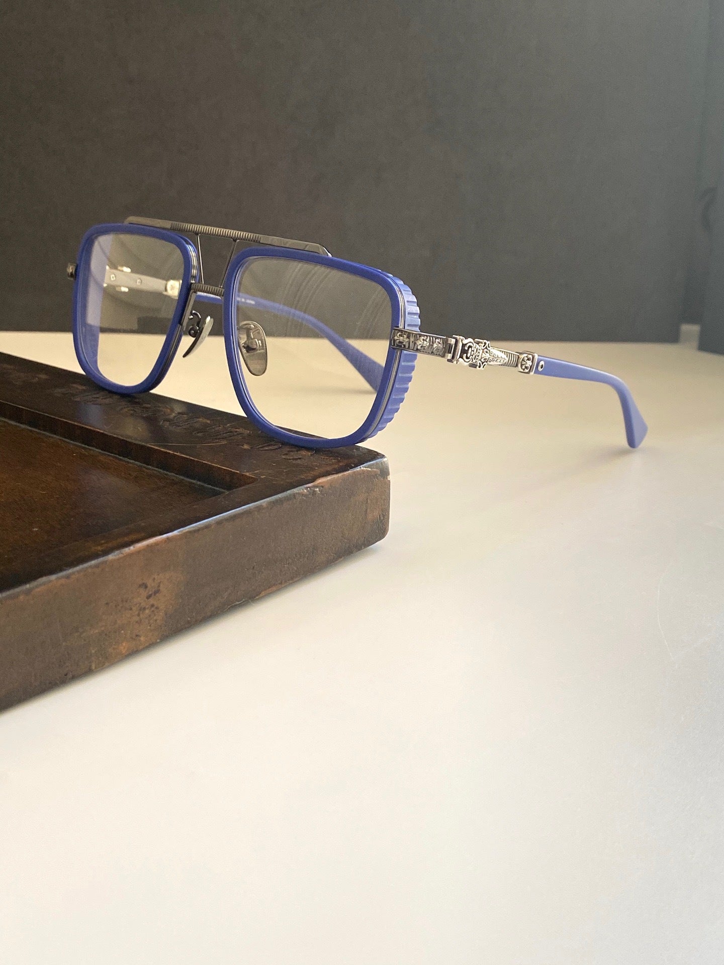 CHH Chrome Hearts Glasses Fashion Personality Trend Glasses Frame