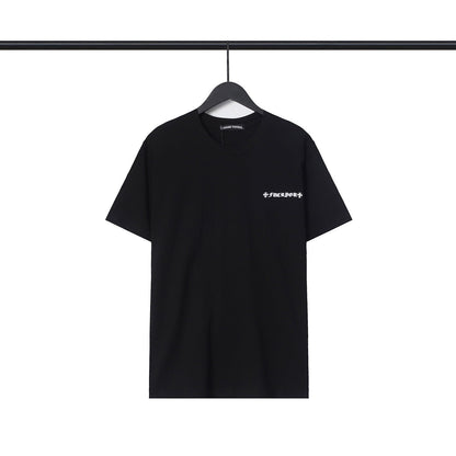 CHH Chrome Heart T Shirts Chrome Hearts Sanskrit Horseshoe Short Sleeve T-Shirt