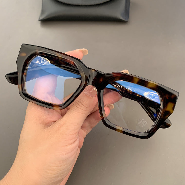 CHH Chrome Hearts Glasses thick frame plain myopia glasses frame