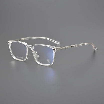 CHH Chrome Hearts Glasses Japanese handmade exquisite retro big face myopia glasses frame