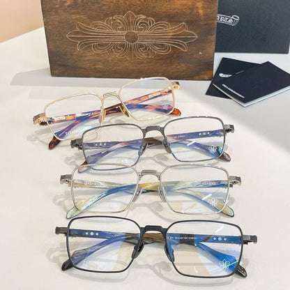 CHH Chrome Hearts Glasses Pure Titanium Vintage Versatile Eyewear Frames