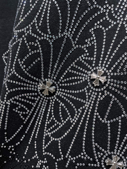 Chh Chrome Hearts T Shirts Liuding Alphabet Casual Short Sleeve T-Shirt