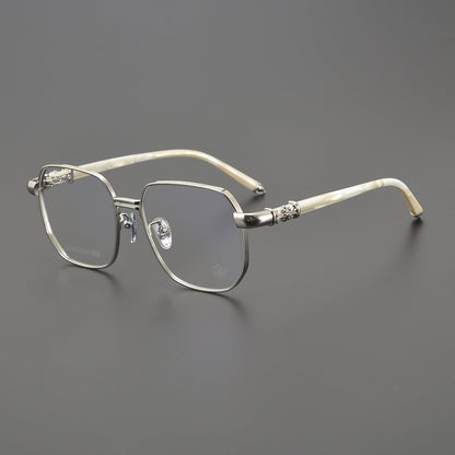 CHH Chrome Hearts Glasses Vintage Large Frame Versatile Myopia Glasses Frame