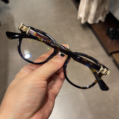 CHH Chrome Hearts Glasses Vintage Fashion Plain Myopia Glasses Frame
