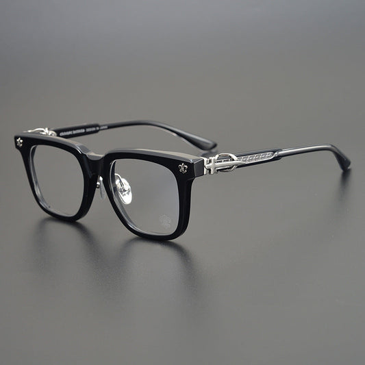 CHH Chrome Hearts Glasses Square Frame Titanium Frame Myopia Glasses Frame