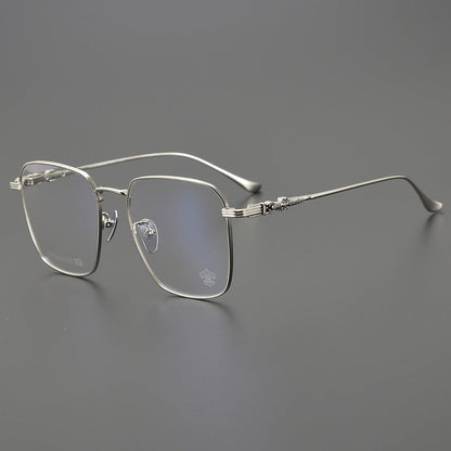 CHH Chrome Hearts Glasses Pure Titanium Business Style Myopia Glasses Frame
