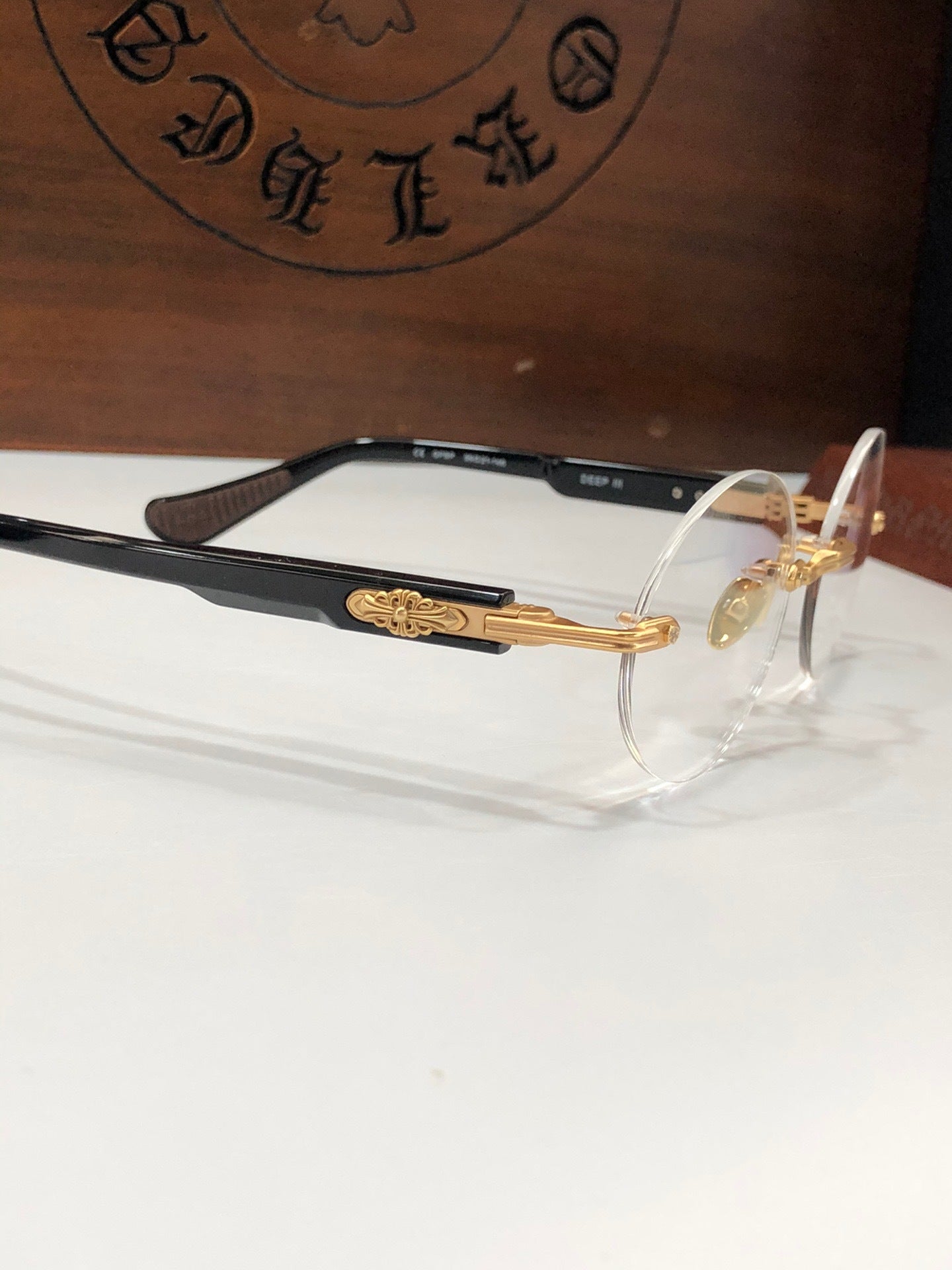 CHH Chrome Hearts Glasses Stylish and exquisite rimless glasses frame