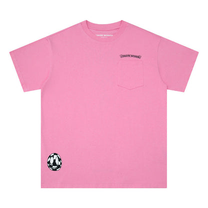 CHH Chrome Heart T Shirts Graffiti Cross Sanskrit Short Sleeve T-Shirt