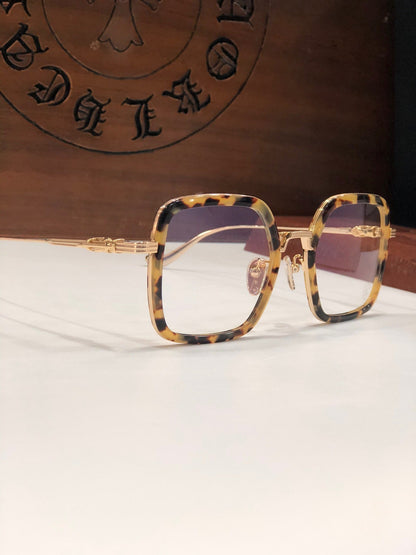 CHH Chrome Hearts Glasses Stylish and simple large frame glasses frame