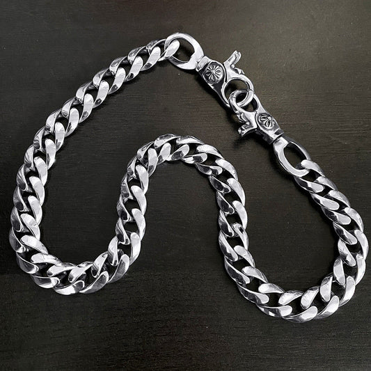 Chrome Hearts 925 Silver Cuban Bold Chain