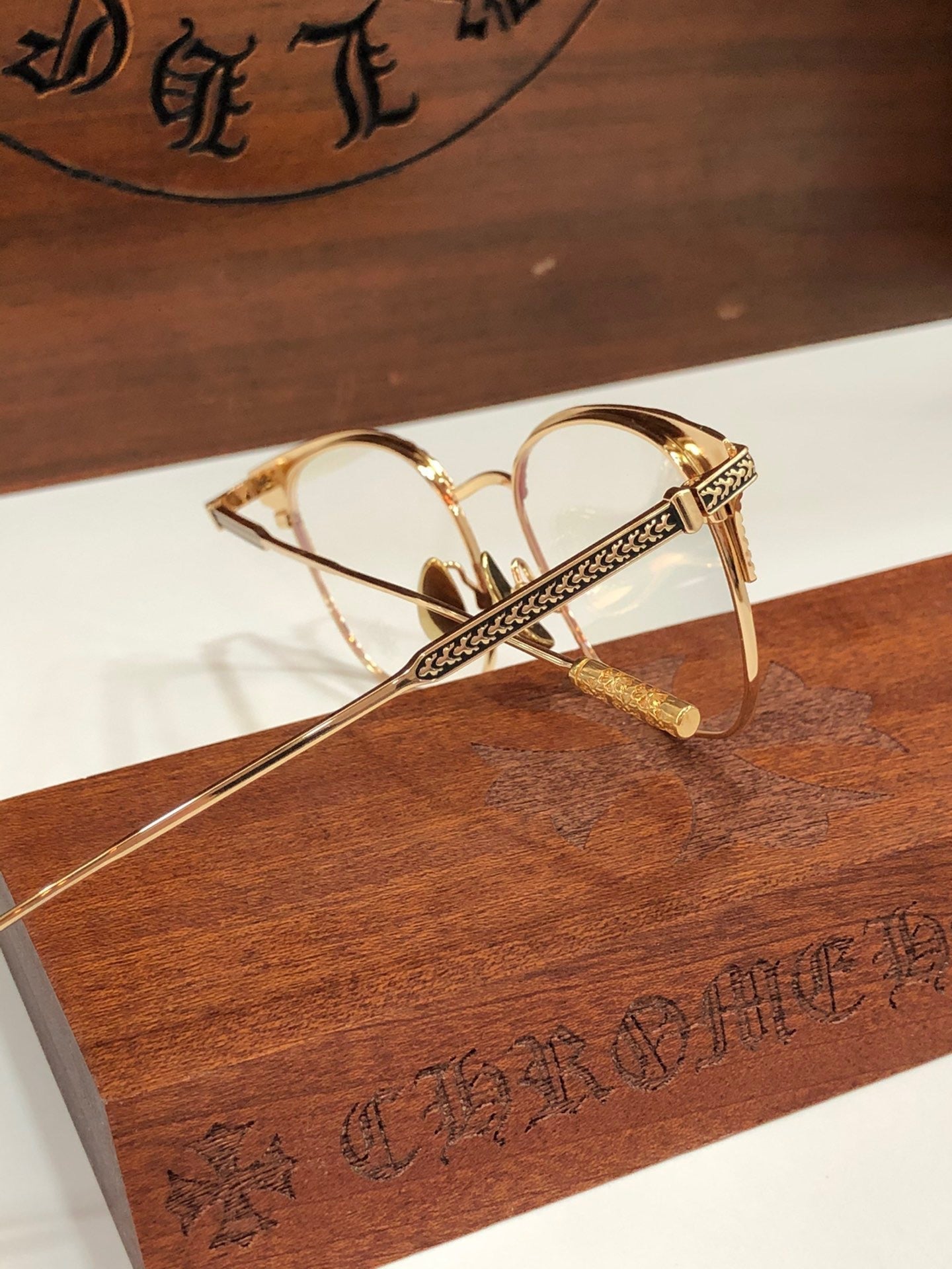 CHH Chrome Hearts Glasses Stylish Exquisite Simple Business Myopia Glasses Frame