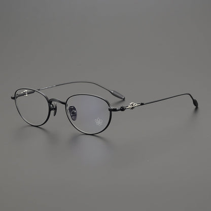 CHH Chrome Hearts Glasses Cat's Eye Personality Japanese Versatile Myopia Glasses Frame