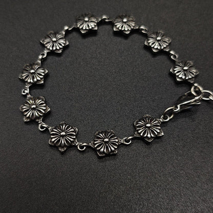 Chrome Hearts old retro Scout Flower bracelet