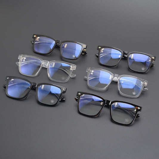 CHH Chrome Hearts Glasses Large Frame Myopia Glasses Frame