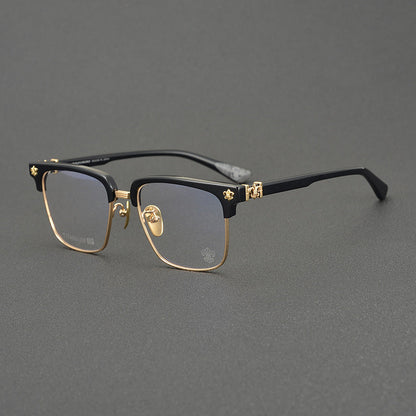 CHH Chrome Hearts Glasses Versatile Vintage Square Frame Myopia Glasses Frame