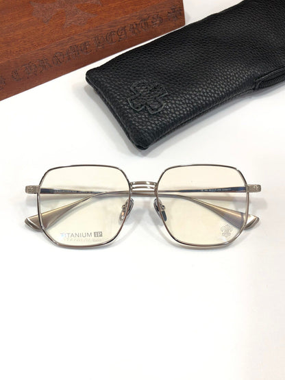 CHH Chrome Hearts Glasses Stylish Simple Titanium Vintage Glasses Frames