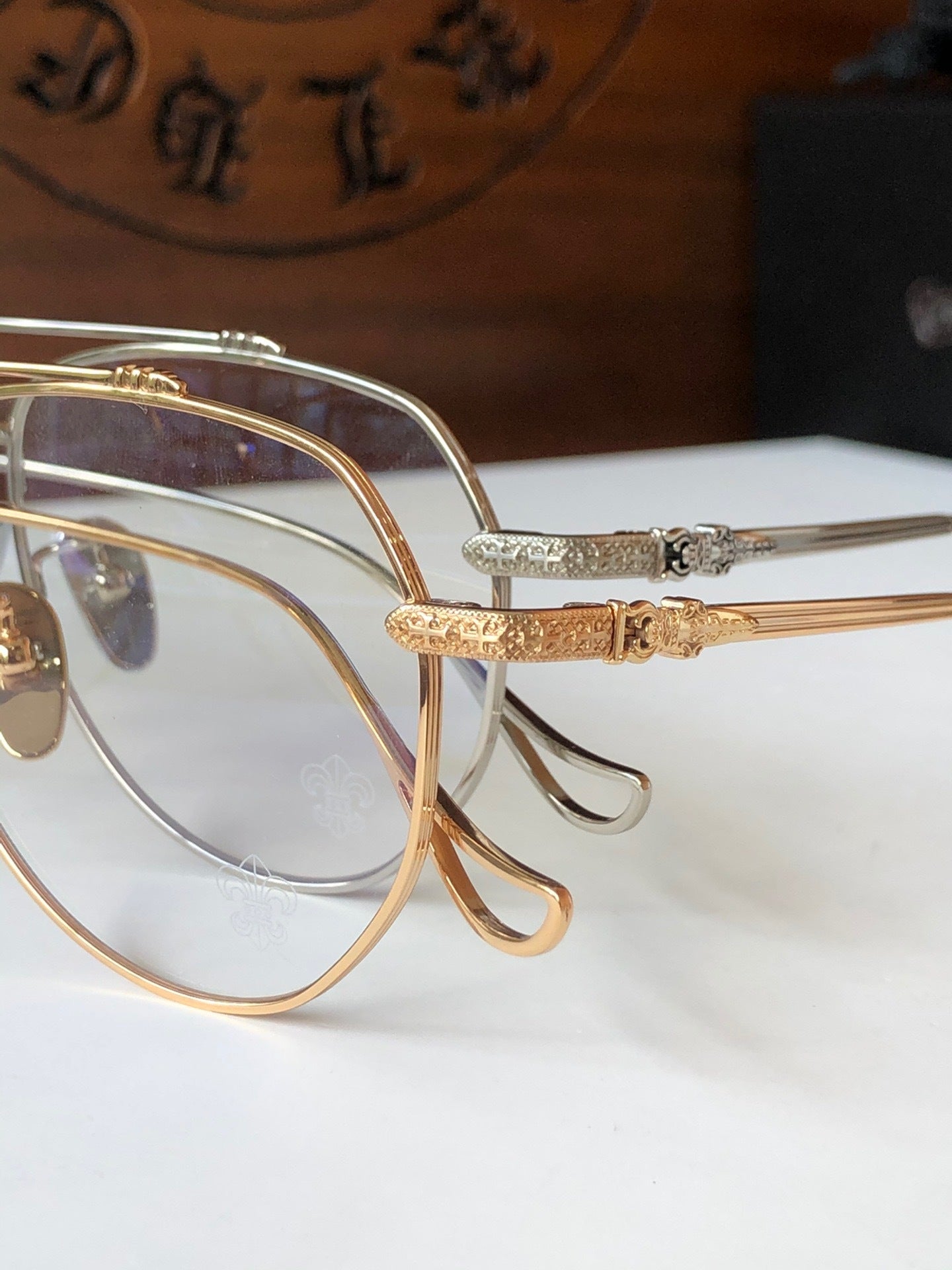 CHH Chrome Hearts Glasses Fashion Avant-Garde Ultra Light Titanium Eyewear Frames