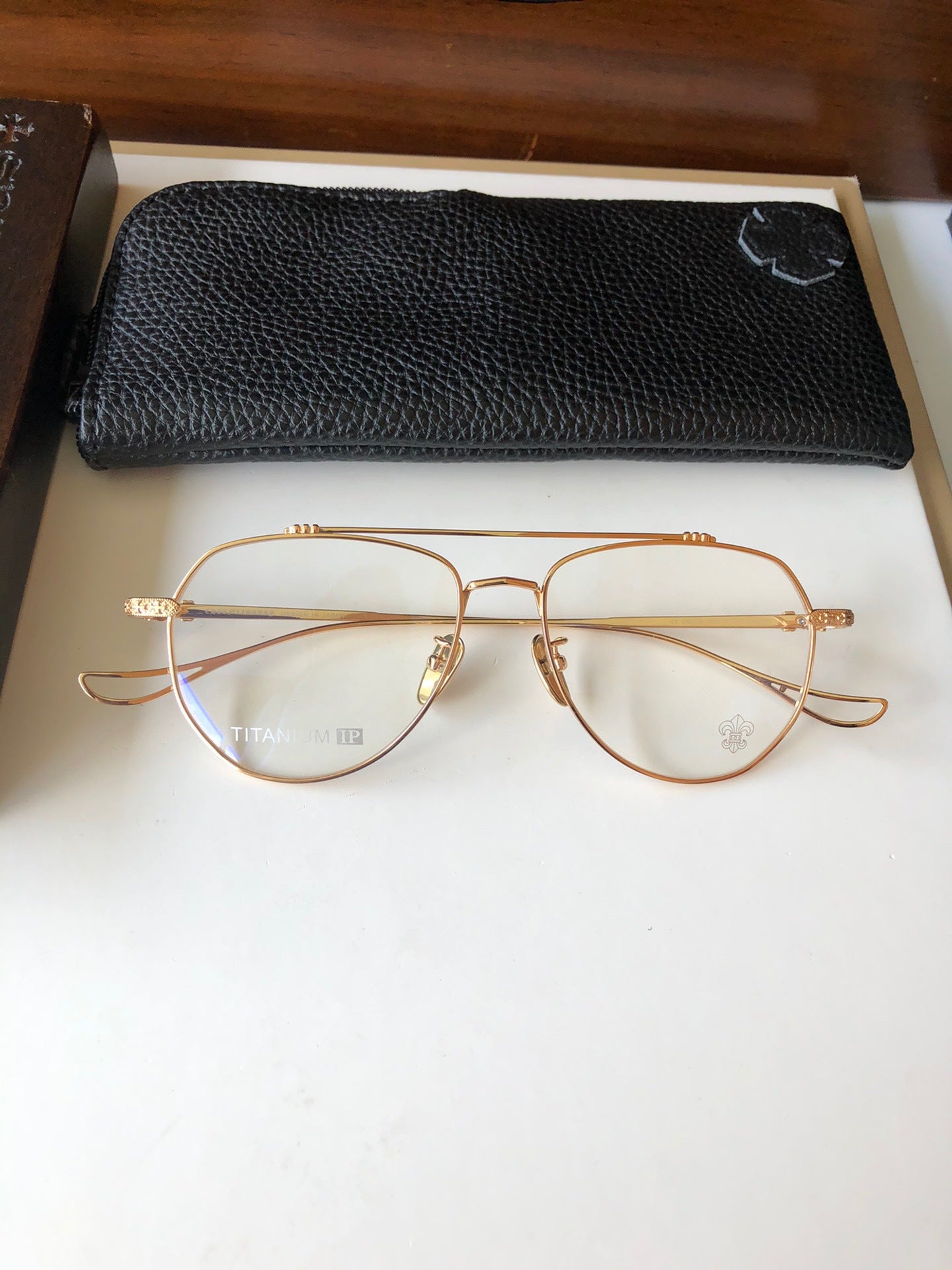 CHH Chrome Hearts Glasses Fashion Avant-Garde Ultra Light Titanium Eyewear Frames