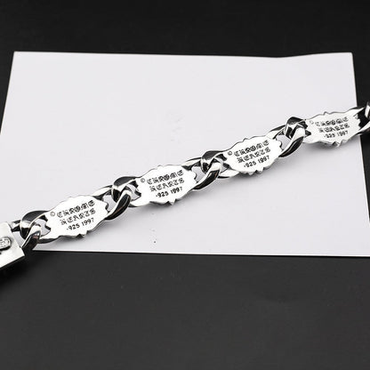 Chrome Hearts Crusader Flower Multi-piece Spliced Bracelet