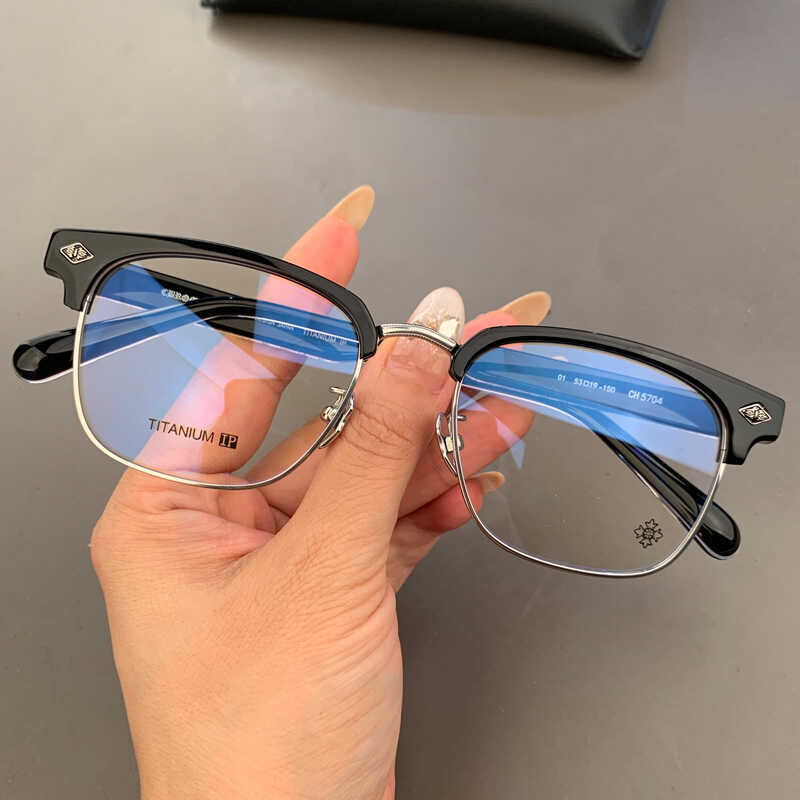 CHH Chrome Hearts Glasses pure titanium thick glasses frame