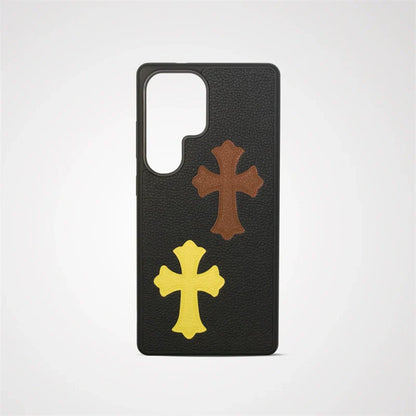 Chrome Hearts  (Multi-Color) Leather Samsung Case