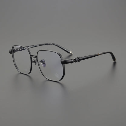 CHH Chrome Hearts Glasses Vintage Large Frame Versatile Myopia Glasses Frame