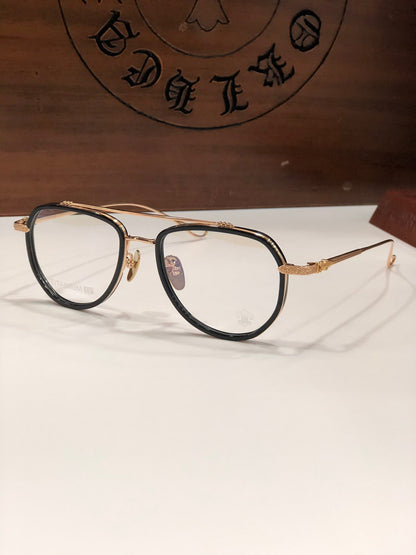 CHH Chrome Hearts Glasses Vintage Fashion Exquisite Titanium Ultra Light Toad Mirror