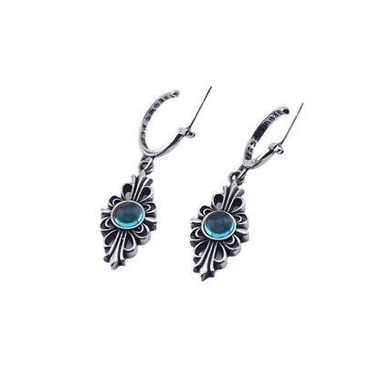Chrome Hearts sapphire earrings