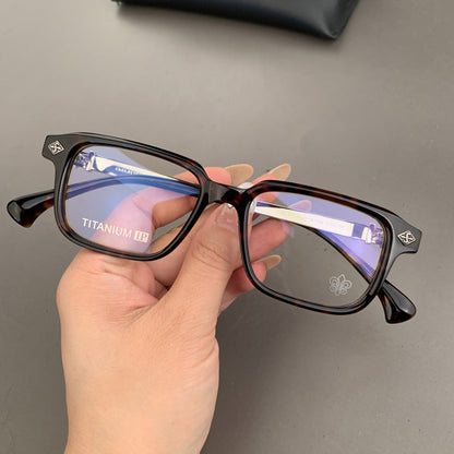 CHH Chrome Hearts Glasses Vintage Pure Titanium Square Myopia Glasses Frame