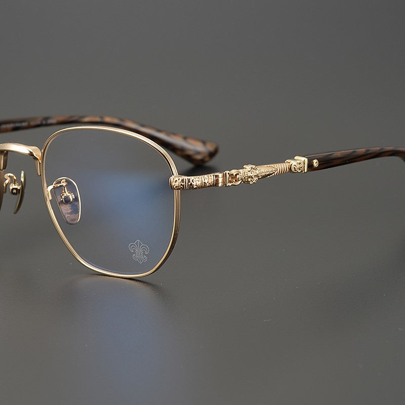 CHH Chrome Hearts Glasses Japanese handmade retro square myopia glasses frame