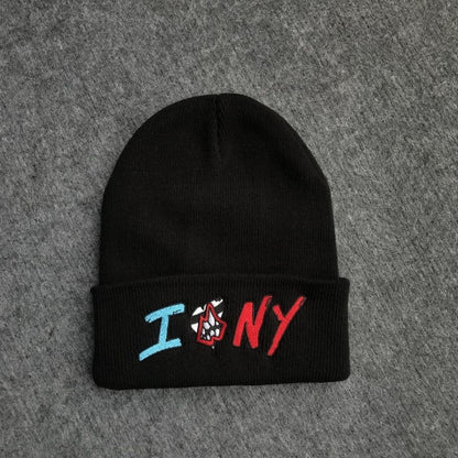 Chh chrome hearts knitted hat fall and winter style