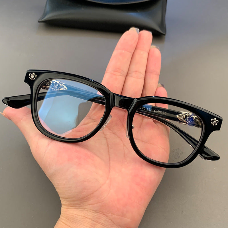 CHH Chrome Hearts Glasses Plain Vintage Versatile Myopia Glasses Frame