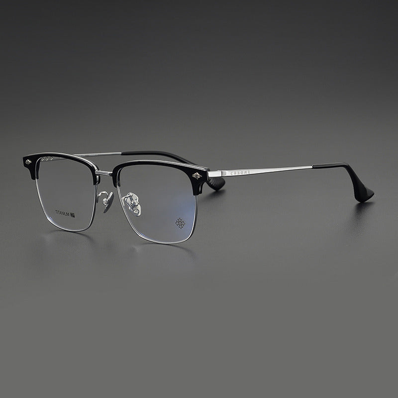 CHH Chrome Hearts Glasses Pure Titanium Ultra Light Square Sven Glasses Frame