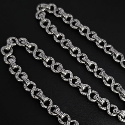Chrome Hearts Retro Eternal Vine 8-shaped Necklace