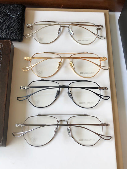 CHH Chrome Hearts Glasses Fashion Avant-Garde Ultra Light Titanium Eyewear Frames