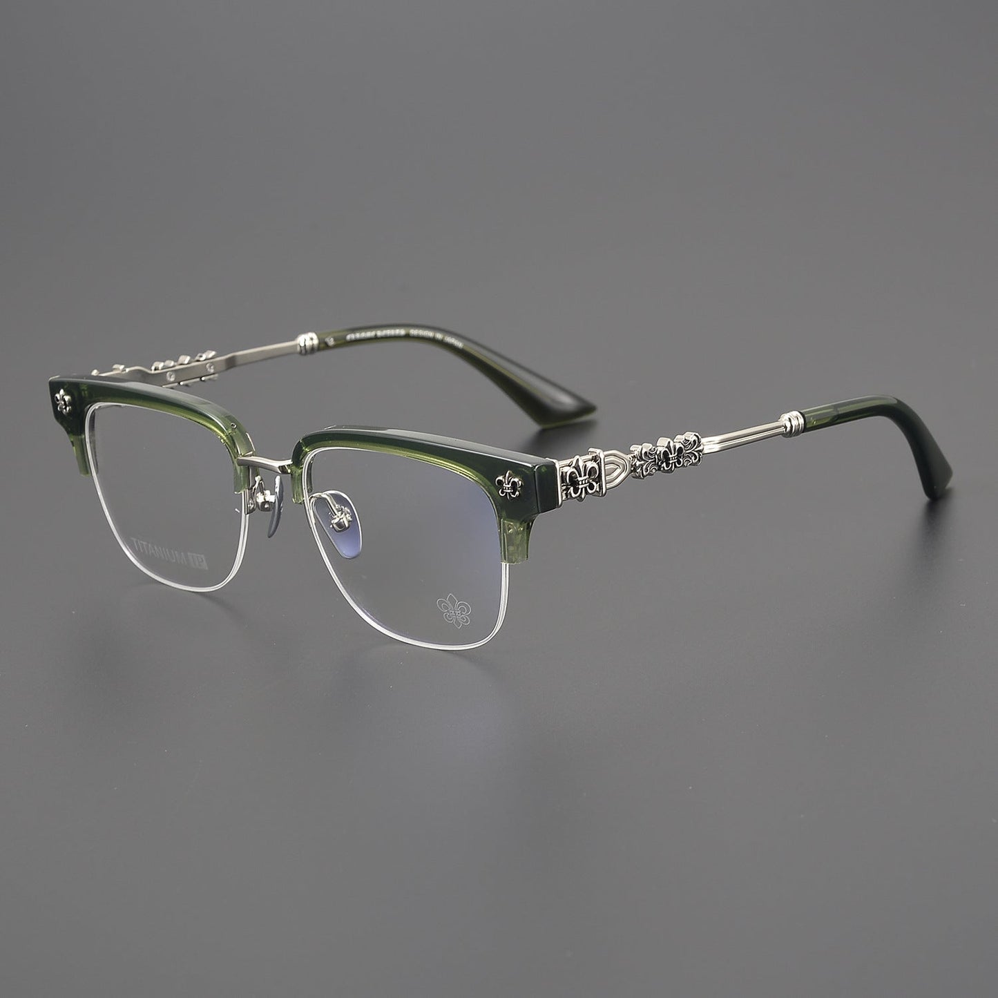 CHH Chrome Hearts Glasses Pure Titanium Eyebrow Frame Vintage Glasses Frame