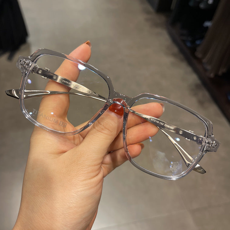 CHH Chrome Hearts Glasses Vintage Pure Titanium Myopia Glasses Frame