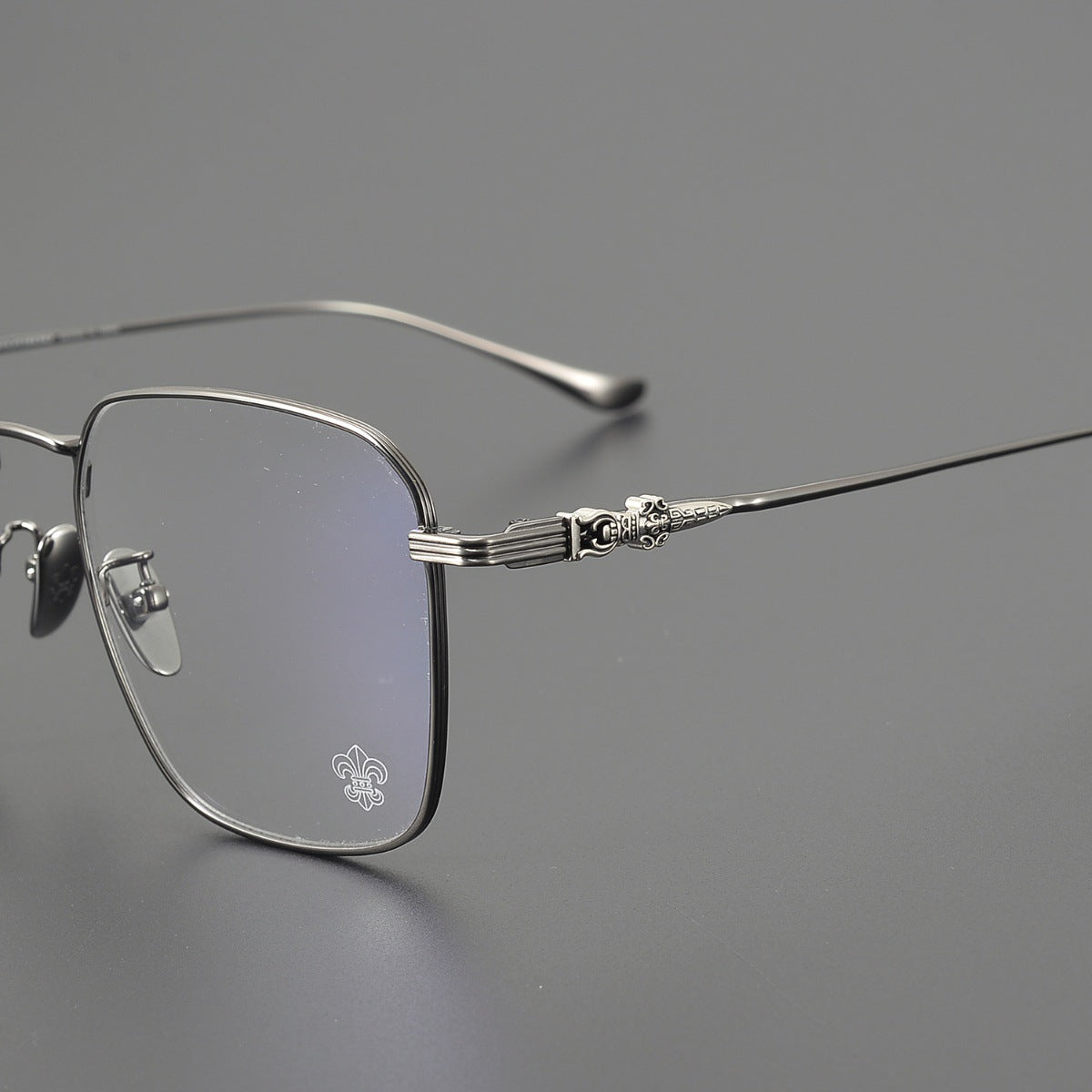 CHH Chrome Hearts Glasses Pure Titanium Business Style Myopia Glasses Frame