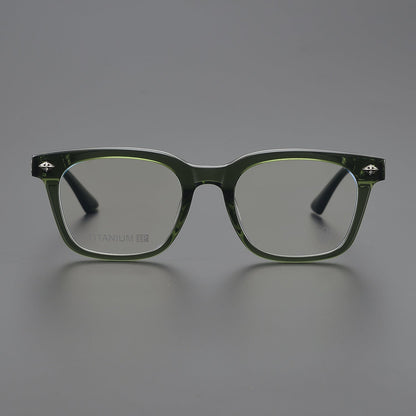 CHH Chrome Hearts Glasses Plain Silver Versatile Flat Mirrors Myopia Glasses Frame